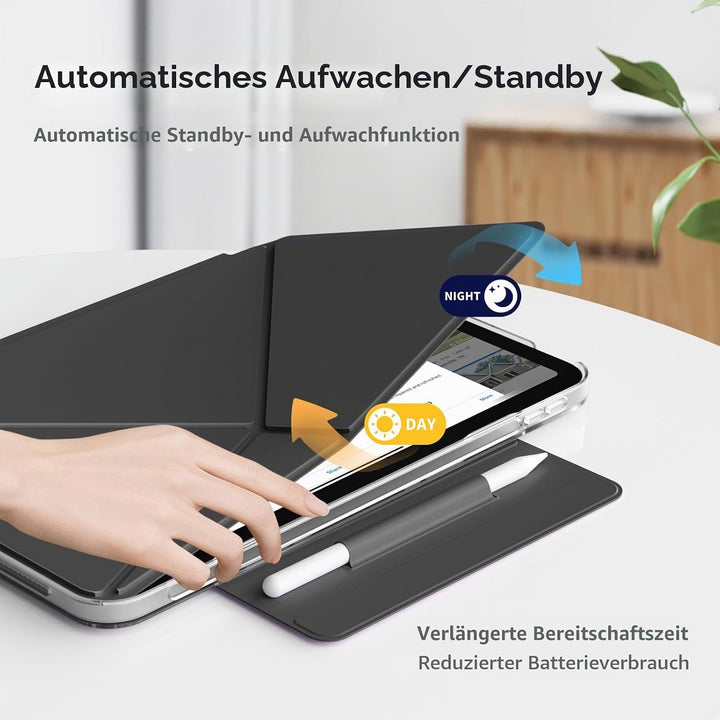 Hülle für iPad (A16) 11. Generation 11 Zoll (2025) & iPad 10. Generation 10,9 Zoll (2022) mit Stifth