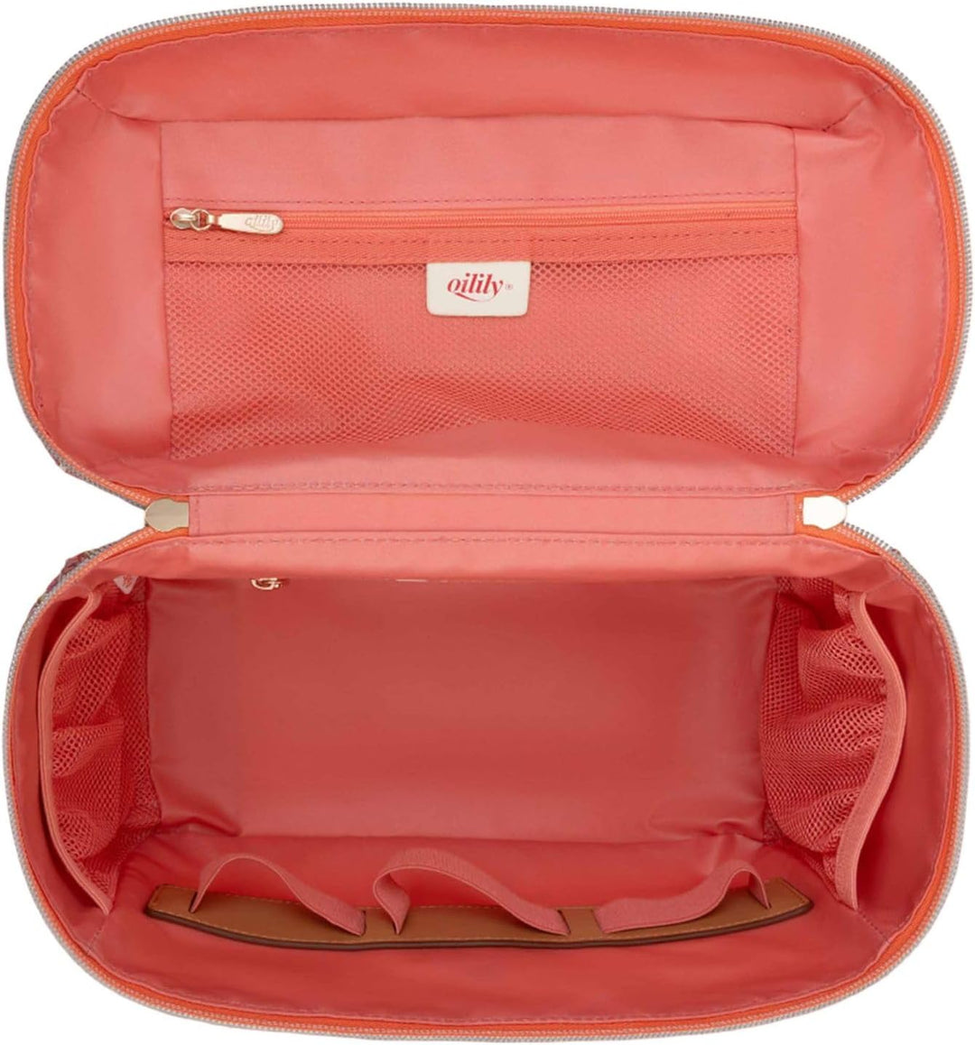 Oilily Kosmetiktasche Cocos Beauty Case Crabapple Koralle