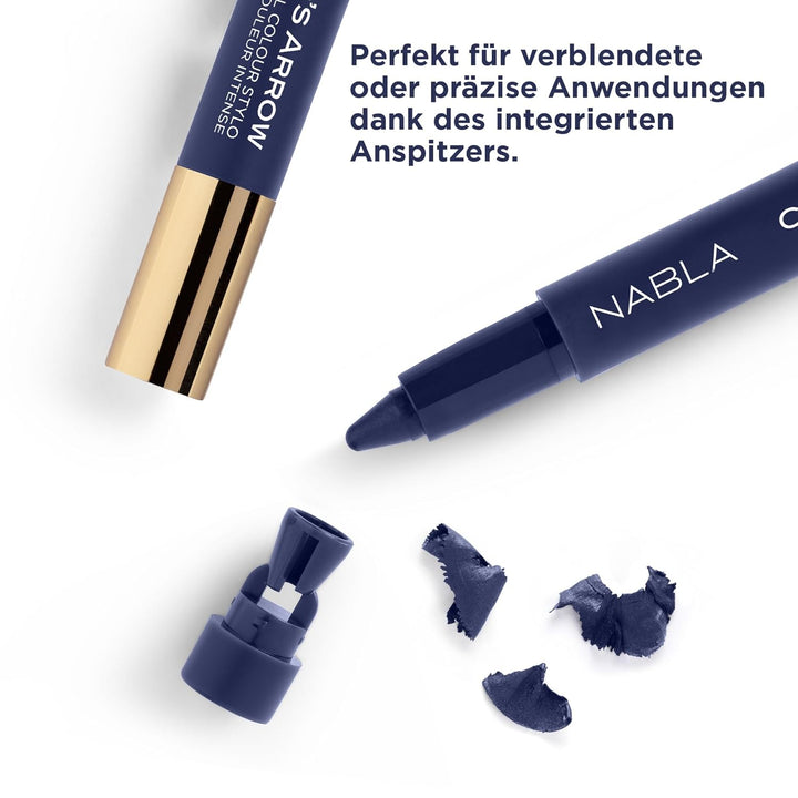 NABLA Cupid's Arrow Longwear Stylo, Midnight Blue, langanhaltender und hochpigmentierter Stylus-Stif