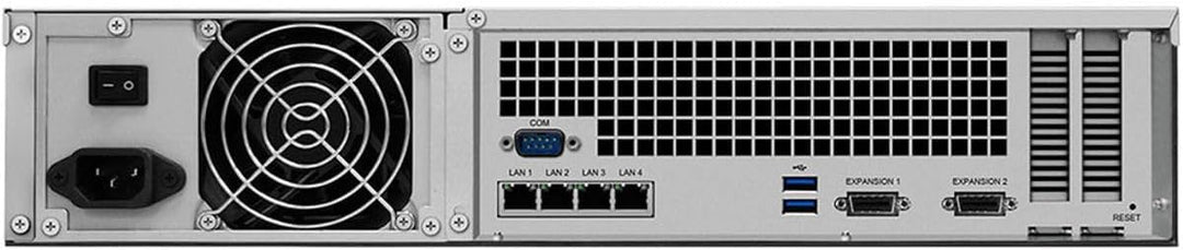 Synology RackStation RS3618xs NAS Rack (2 U) Ethernet/LAN Noir D-1521 12-bay; 8GB DDR4 RS3618xs, 12-