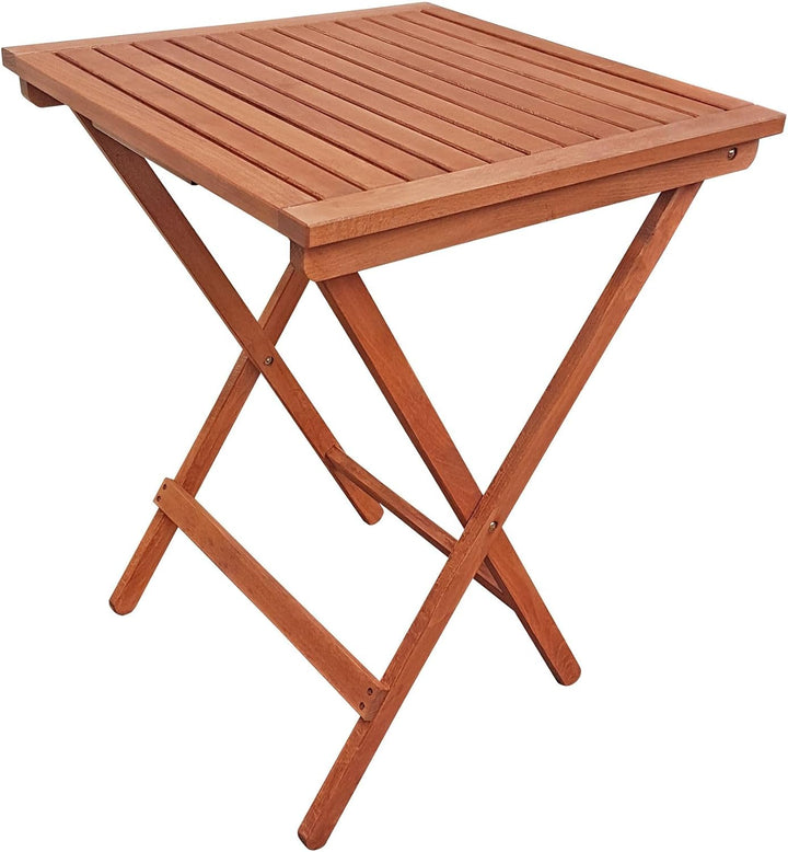 Erst-Holz Klappbarer Gartenstuhl X-Stuhl dunkel mit grünem Stoff V-10-216-04, Stühle:Einzelstück mit