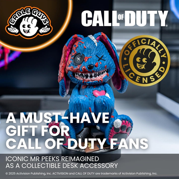 Cableguys Call of Duty Mr Peeks Controller Halter & Handy Ständer - Gaming Zubehör für Schreibtisch-