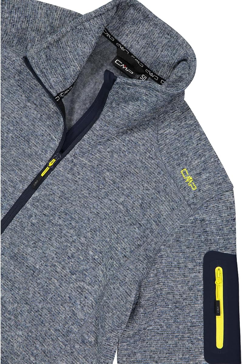 CMP Herren Herrenjacke fleecejacke M -10nu B.blue/Bluestone, M -10nu B.blue/Bluestone