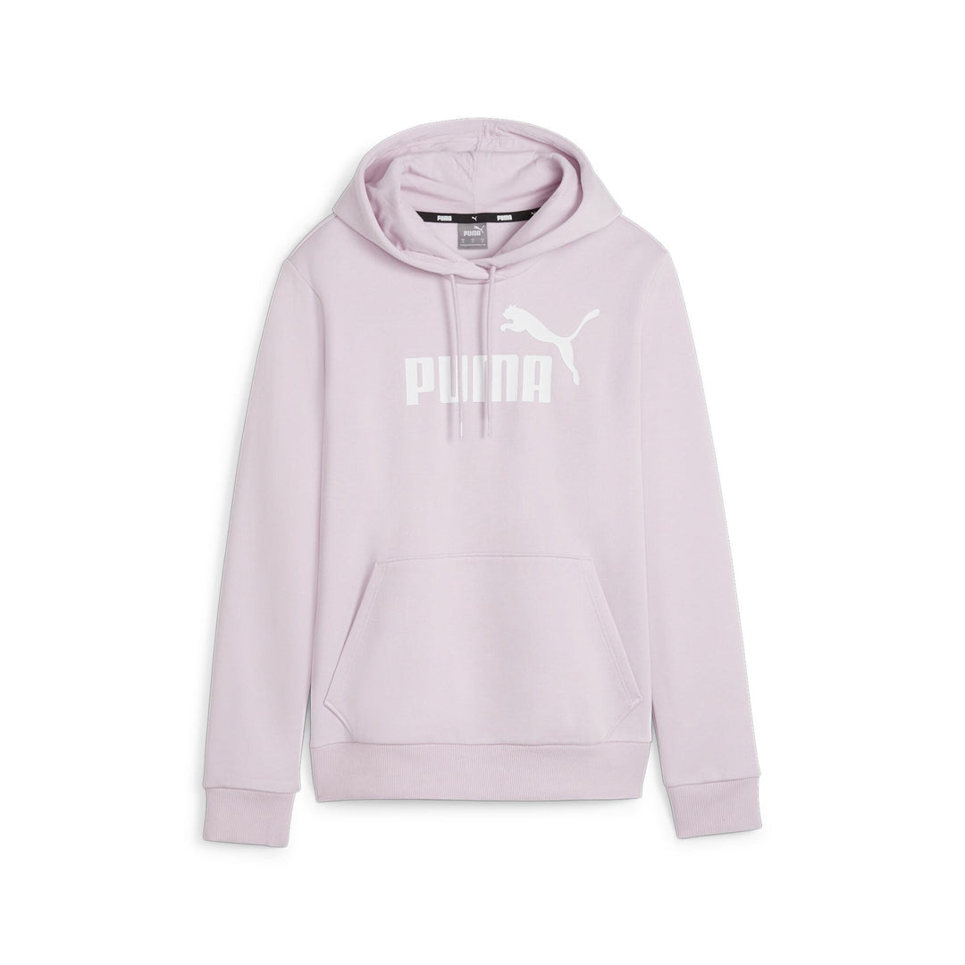 PUMA Damen Essentials Logo FL Hoodie S Grape Mist, S Grape Mist