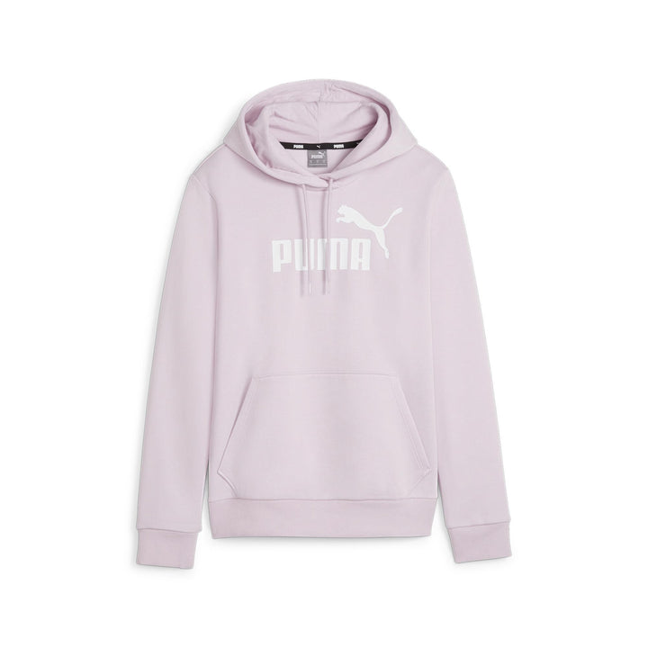 PUMA Damen Essentials Logo FL Hoodie S Grape Mist, S Grape Mist