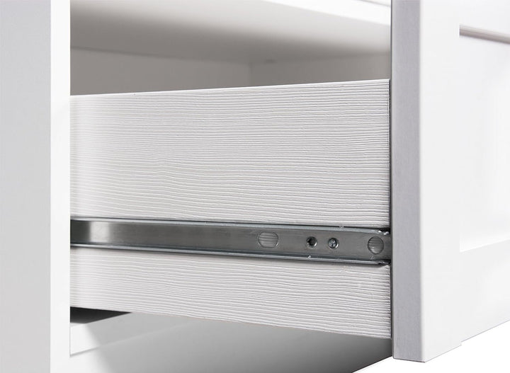 Intertrade Aura 65 Bett, MDF, Wei&szlig, 50x50x35 cm