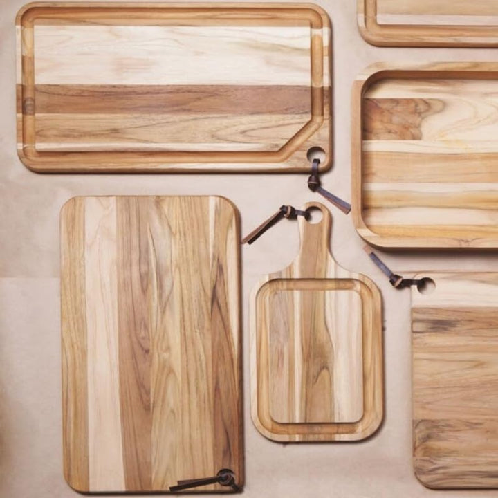 Tramontina Schneidebrett aus Teakholz, 49 x 28 cm, 13333/352, Braun, 49