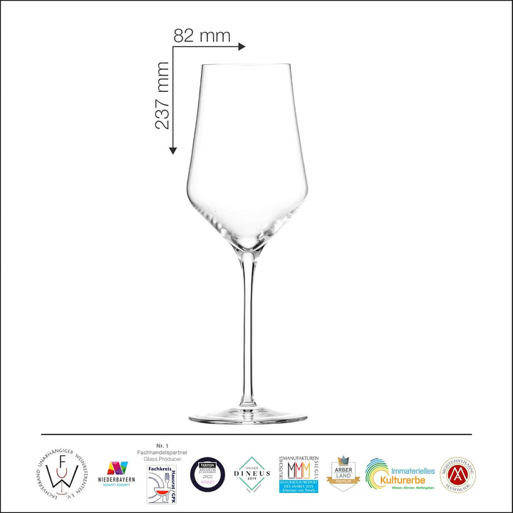 Eisch Sky Weissweinglas, SensisPlus Belüftungstechnologie, bleifrei, spülmaschinenfest, 2 Stück, 380
