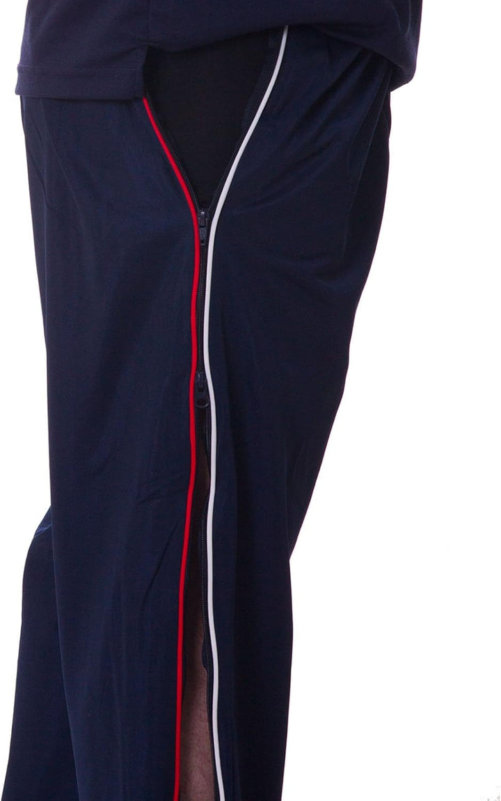 Henry Terre Herren Reha Sweat Hose Sporthose Durchgehender Reissverschluss XXL Navy, XXL Navy