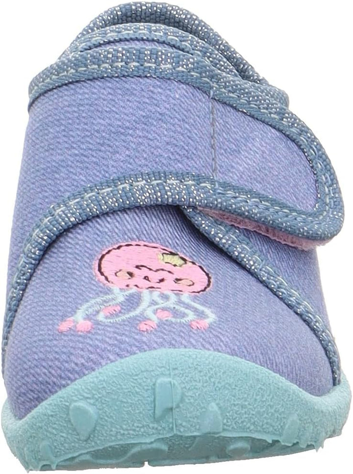Superfit Mädchen Spotty Hausschuh 18 EU Hellblau 8420, 18 EU Hellblau 8420