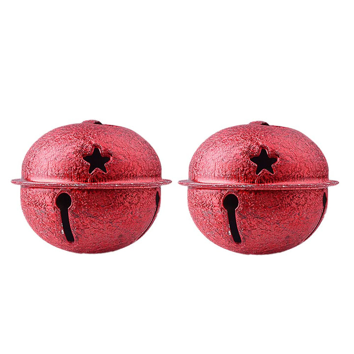 Wambere 30 Stück 4cm Glöckchen zum Basteln,Glöckchen,Weihnachtsglöckchen,Rostschutz Glöckchen, Metal