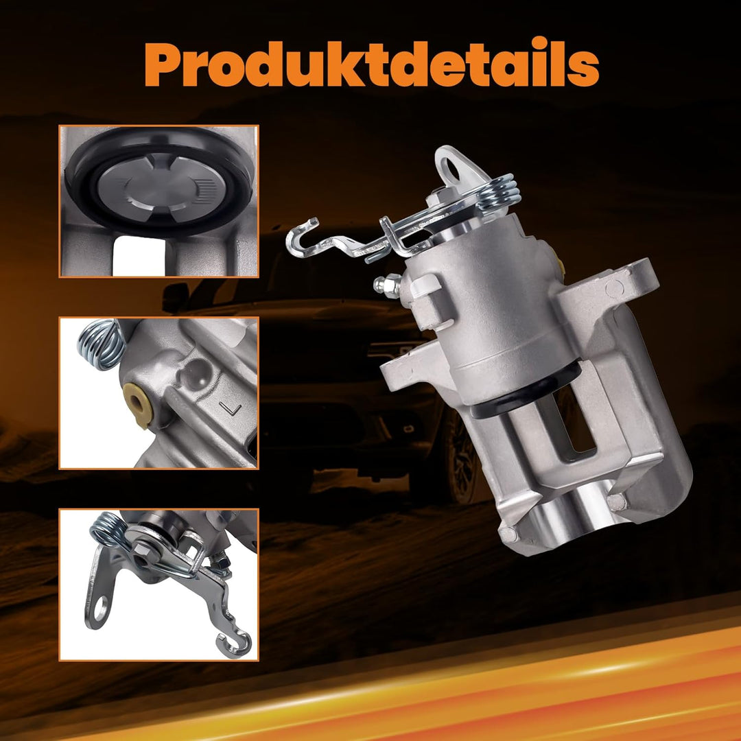 maXpeedingrods Bremszange Bremssattel Hinten Links für A3 8P1 Altea 5P1 Octavia