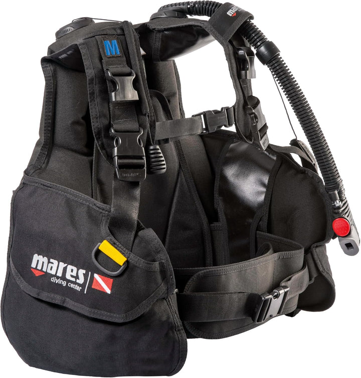 Mares Erwachsene Weste BCD Rover DC XS Schwarz, XS Schwarz