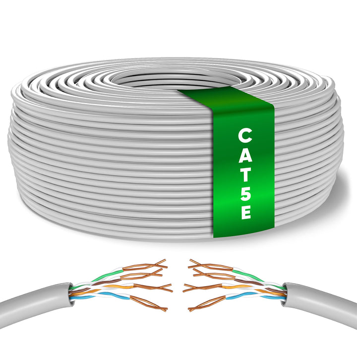 Mr. Tronic 25m Ethernet Netzwerkkabel Cat 5E, LAN Netzwerkkabel Für Schnelle &amp; Zuverlässige Internet