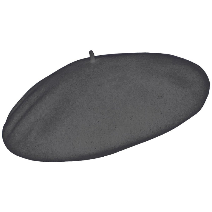 LAULHÈRE Original Herren Baskenmütze | Barett | Made IN France - aus 100% Merino-Wolle 55 Anthrazit,
