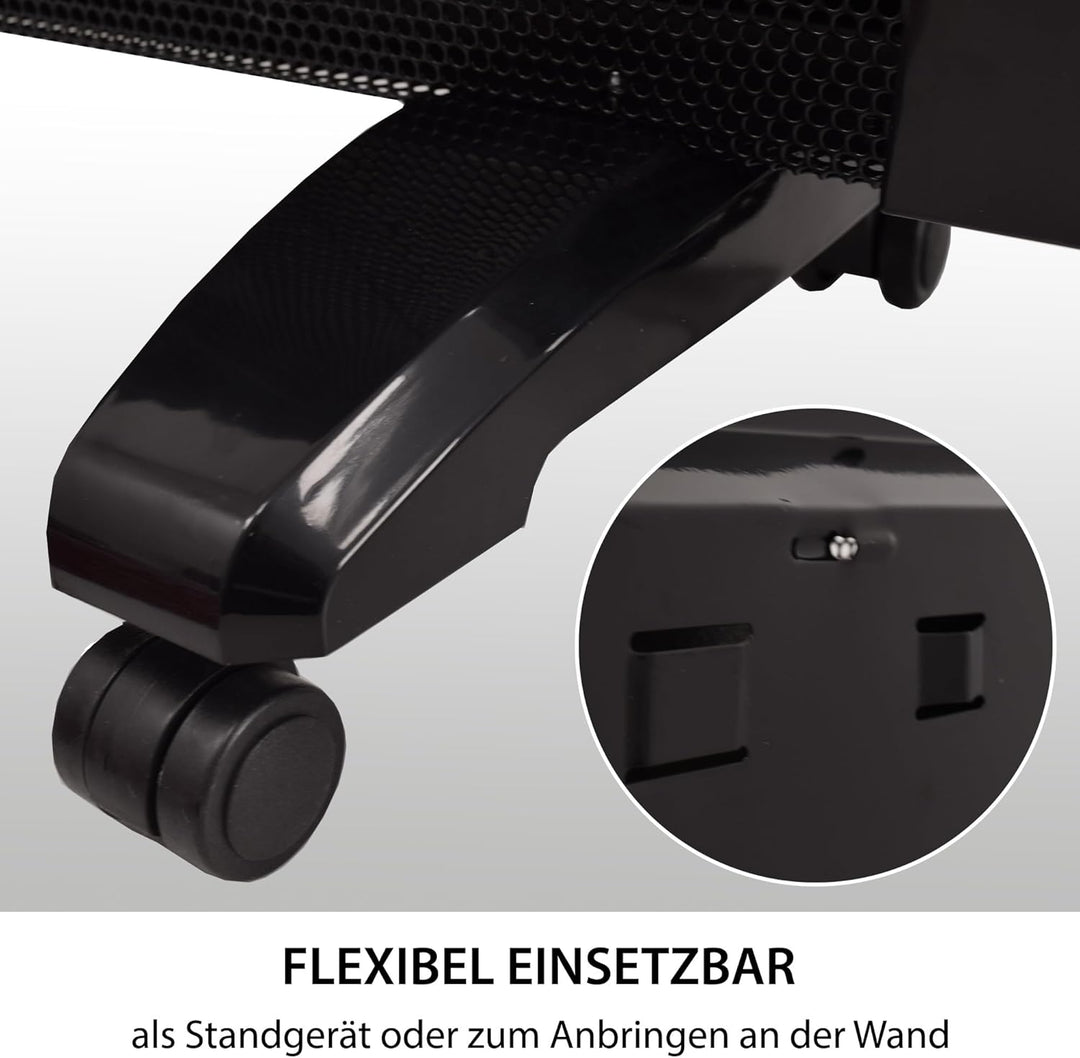Syntrox Germany 2400W Infrarotheizung Glimpa | Wärmewellenheizung | Infrarotheizer, Effiziente Raumw