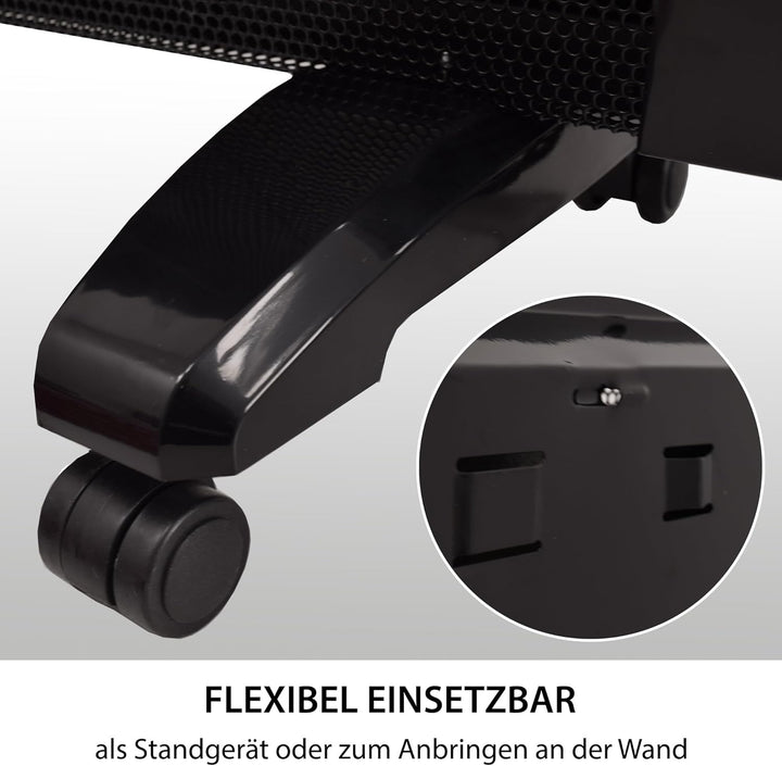 Syntrox Germany 2400W Infrarotheizung Glimpa | Wärmewellenheizung | Infrarotheizer, Effiziente Raumw