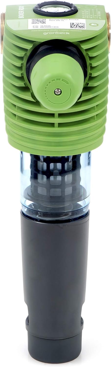 Grünbeck 101525 Rückspülfilter (Wasserfilter) BOXER RDX - DN 20 (3/4") - zur Filtration von Trinkwas