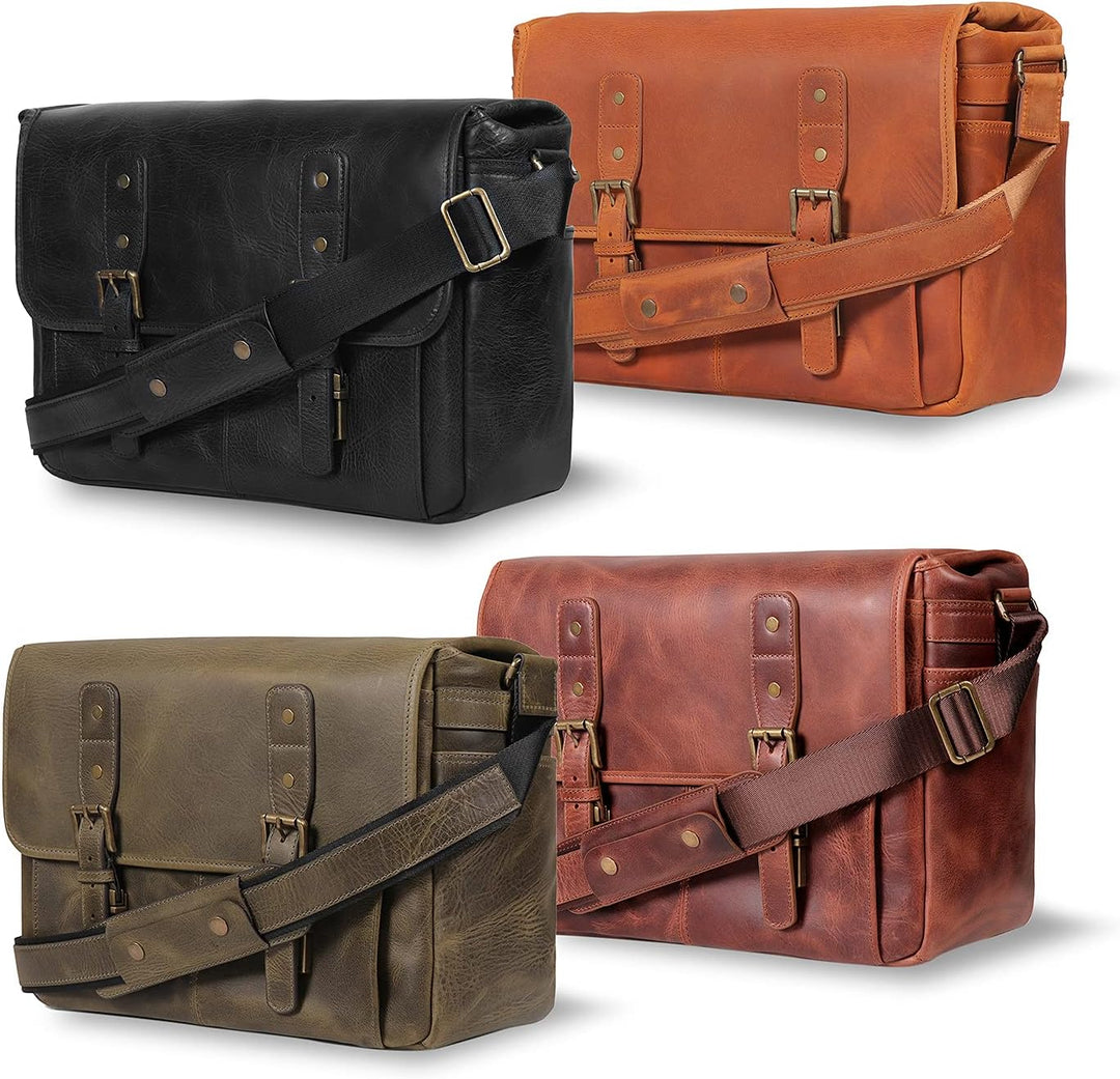 MegaGear Laptoptasche Umhängetasche für Notebook - Tablet Botentasche mit Verstellbarem Tragriemen C