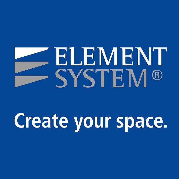 DIY Element System Möbelfuss eckig – Vierkant-Metallfuss, ideal als Tischbein für die Gestaltung ind