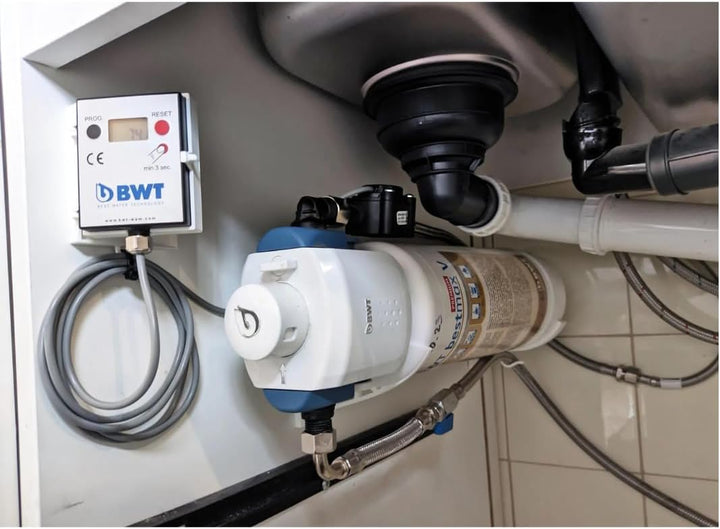 BWT Aquameter mit LCD-Anzeige 3/8" Filter für Wasserhahn, mehrfarbig, einzeln