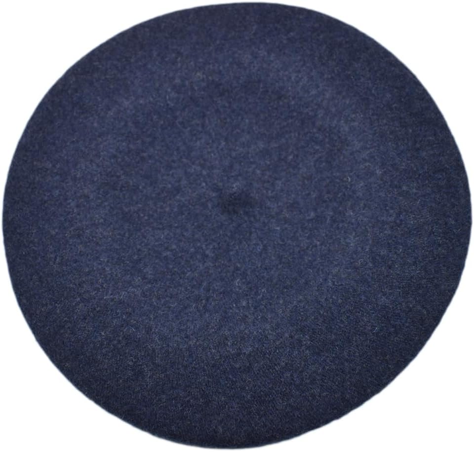 Baskenmütze für Damen, 100 % Wolle, Roma Beret, hergestellt in Italien