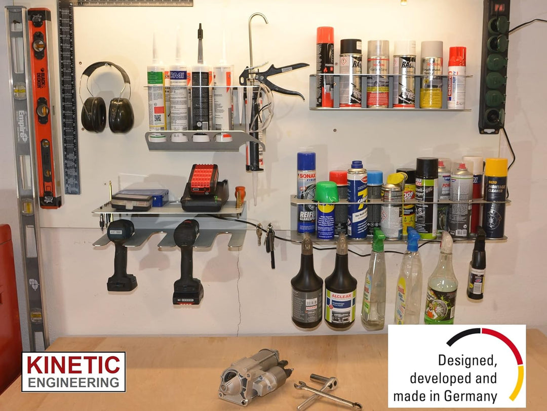 Silikon und Kartuschenpresse Wandhalterung für Werkstatt und Garage