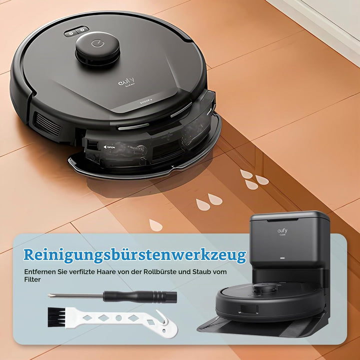 20 Stück Ersatzteile für Eufy L60/ L60 SES/ L50/ L50 SES Saugroboter, Ersatz Zubehörset mit 2 Hauptb