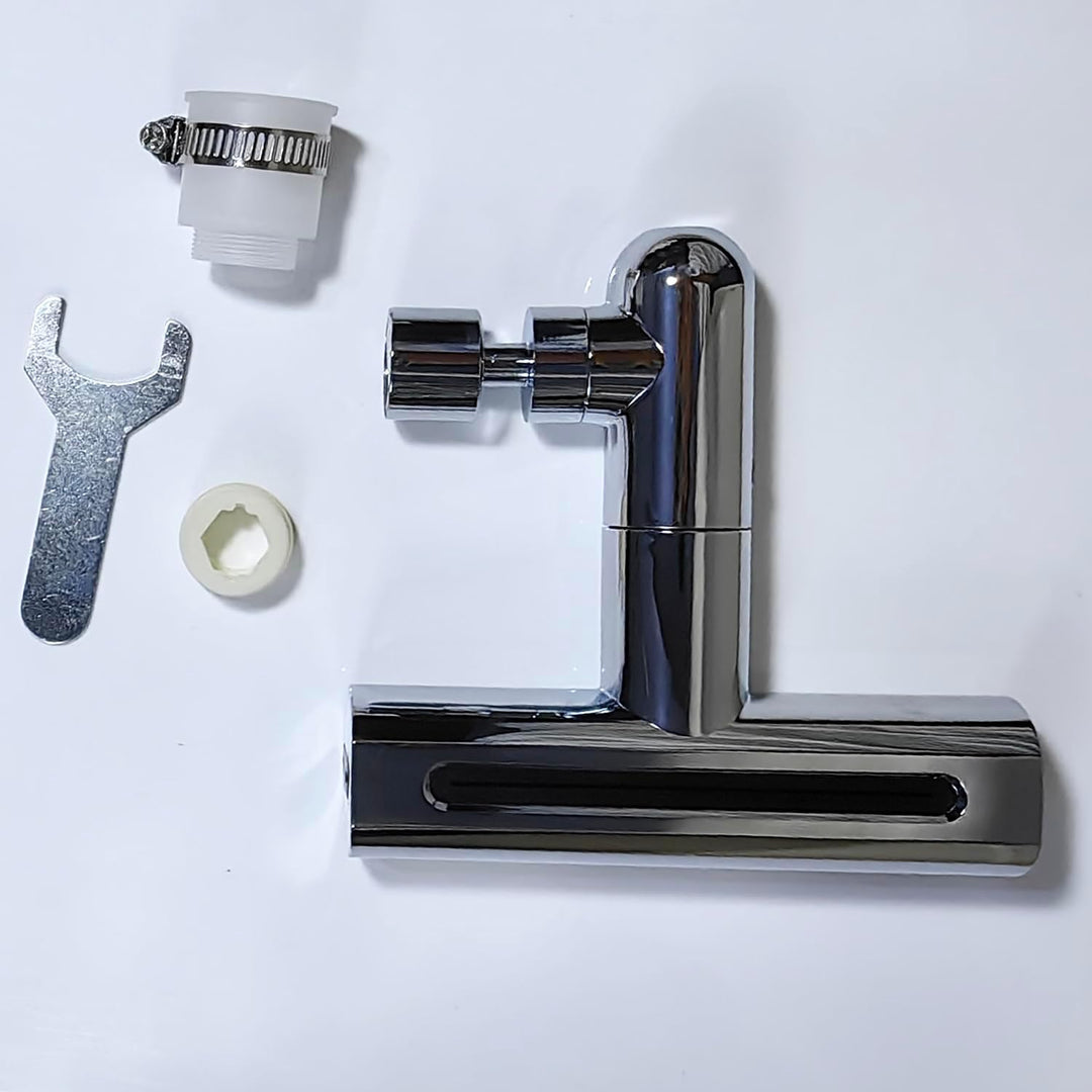 Wasserfallhahn für Küche, 360 ° drehbar – 4 Modi, Hochdruck, Adapter, Wasserhahn, Küche, Waschbecken