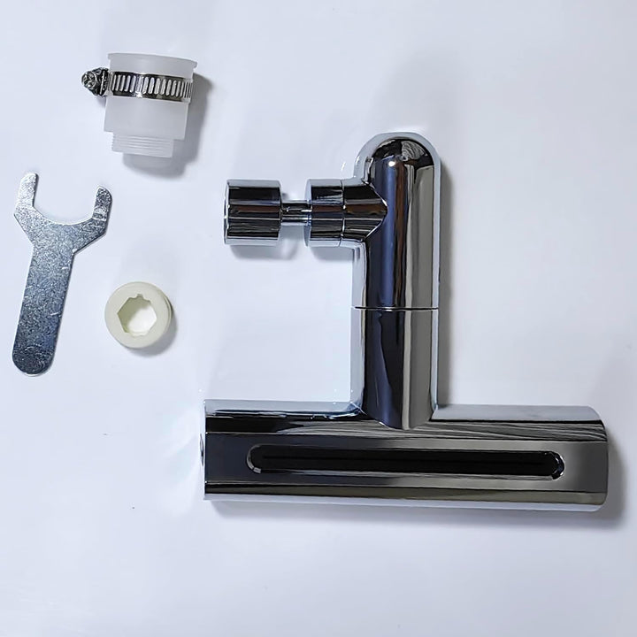 Wasserfallhahn für Küche, 360 ° drehbar – 4 Modi, Hochdruck, Adapter, Wasserhahn, Küche, Waschbecken