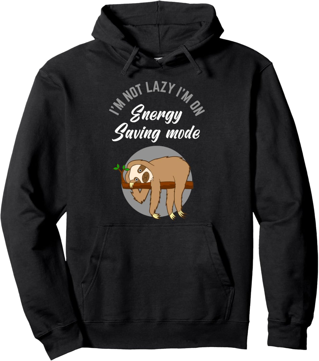 Faultier- und Chillen Spruch-Design I Faultiere Motiv Pullover Hoodie