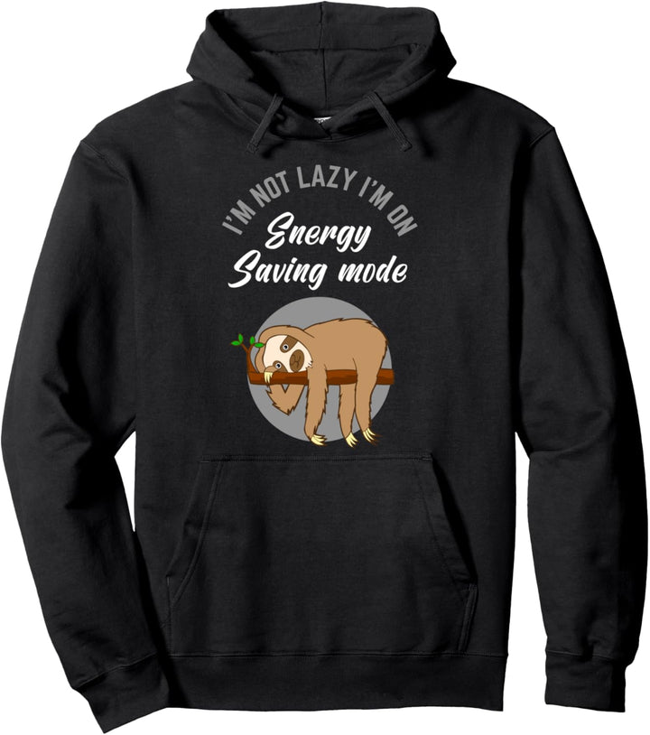 Faultier- und Chillen Spruch-Design I Faultiere Motiv Pullover Hoodie