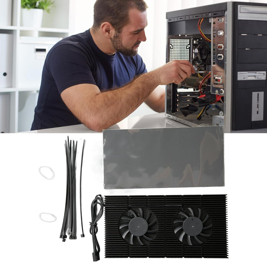 Vikye GPU-Backplate-Kühler mit Schnellem Kühlkörper aus Aluminiumlegierung für RTX3090 3080 3070