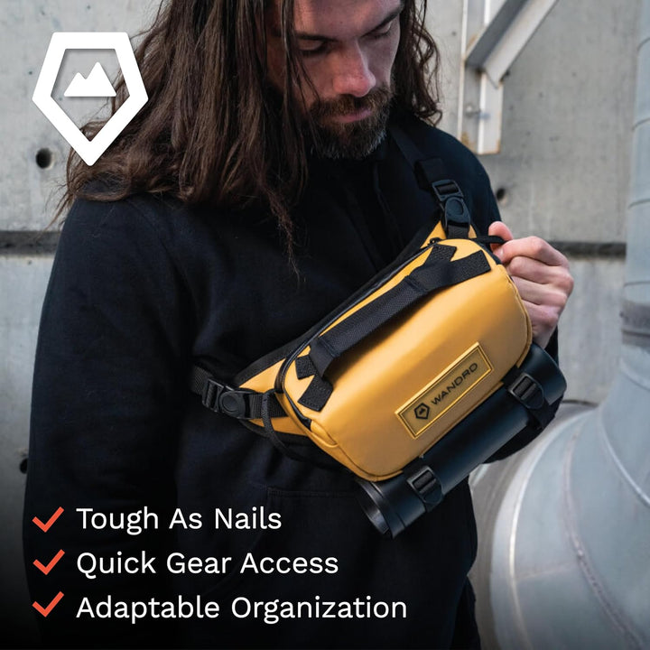 WANDRD Rogue Sling 3L Bag - Leichte, verstellbare, wetterfeste Kamera & Everyday One Strap Sling Bag