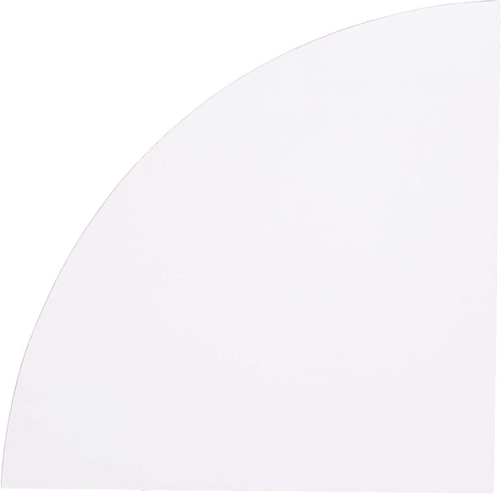 Modul'Home Eckregal, MDF/Spanplatte, weiss, 25x25x3,4cm 25x25x3,4cm Weiss, 25x25x3,4cm Weiss