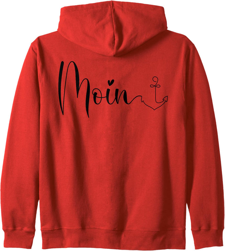 Ankerplatte "Moin", Ostfriesische Nordsee Kapuzenjacke