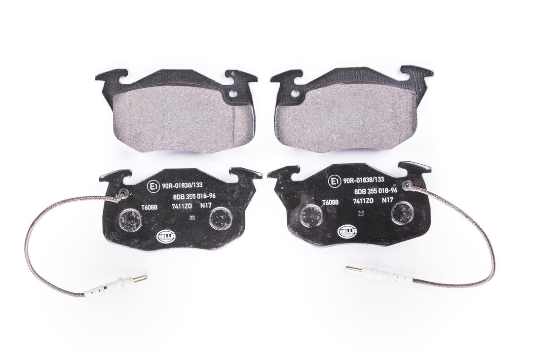 HELLA PAGID 8DB 355 018-961 Bremsbelagsatz - T6088 - Dicke/Stärke: 18mm - Bremssystem: Bendix - mit