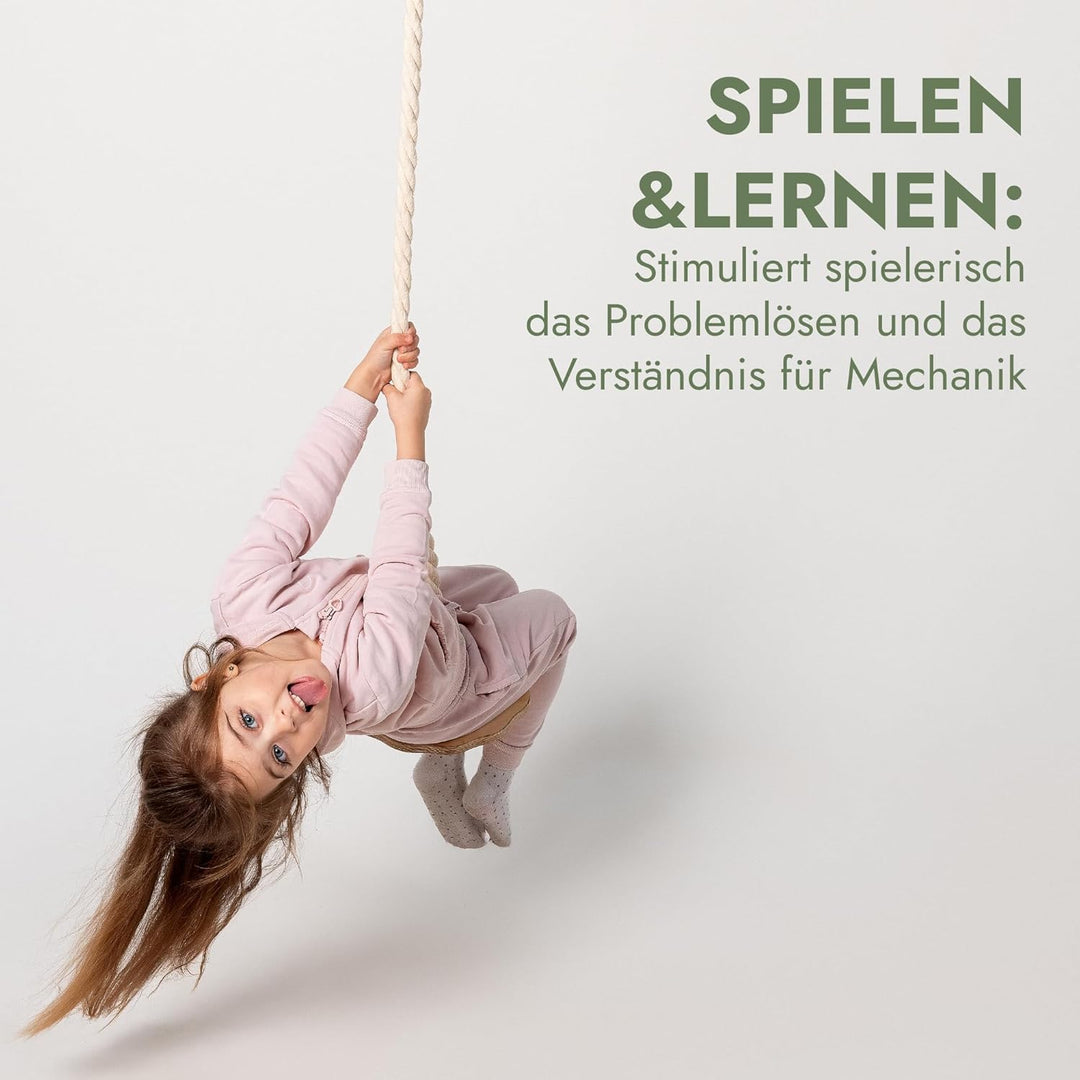 Goodevas Kinder Spielset – Indoor Klettergerüst und Outdoor Jungle Gym für Jungen und Mädchen – Klet