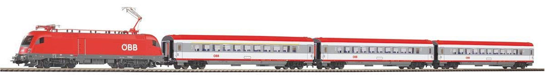 S-Set Personenzug Taurus ÖBB + 3 IC Perswg. A-Gleis & B V