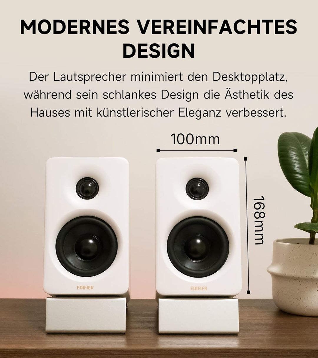 Edifier M60 Multimedia-Lautsprecher Bluetooth 5.3, 66W RMS, Hi-Res Audio & Hi-Res Wireless Audio, LD