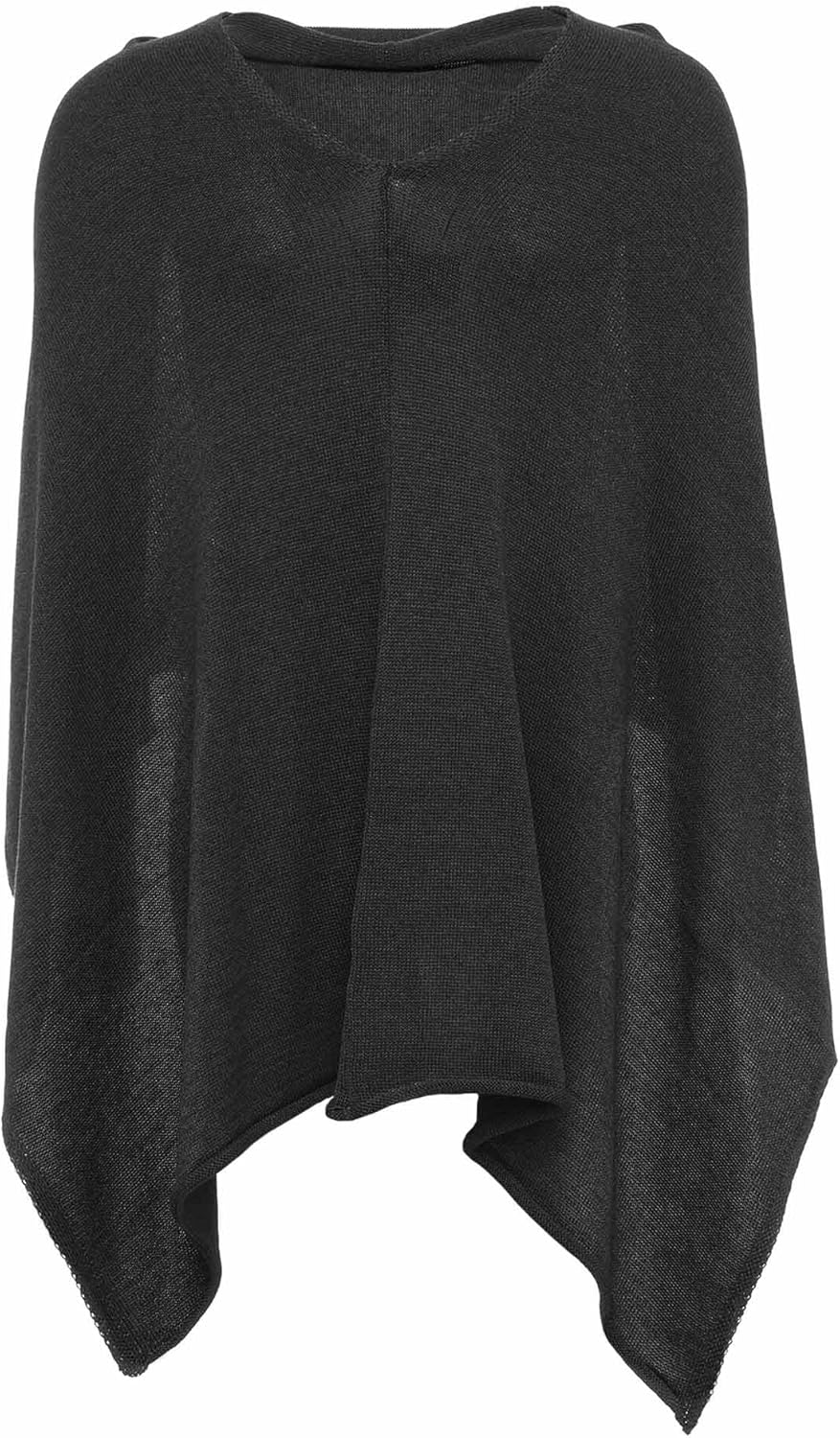 "Cashmere Dreams Poncho-Schal aus Baumwolle - Hochwertiges Cape für Damen - Umhängetuch und Tunika -