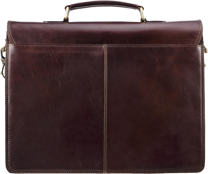 STILORD 'Edward' Herren Aktentasche Dokumententasche Laptoptasche Business Büro Tasche mit Schulterg