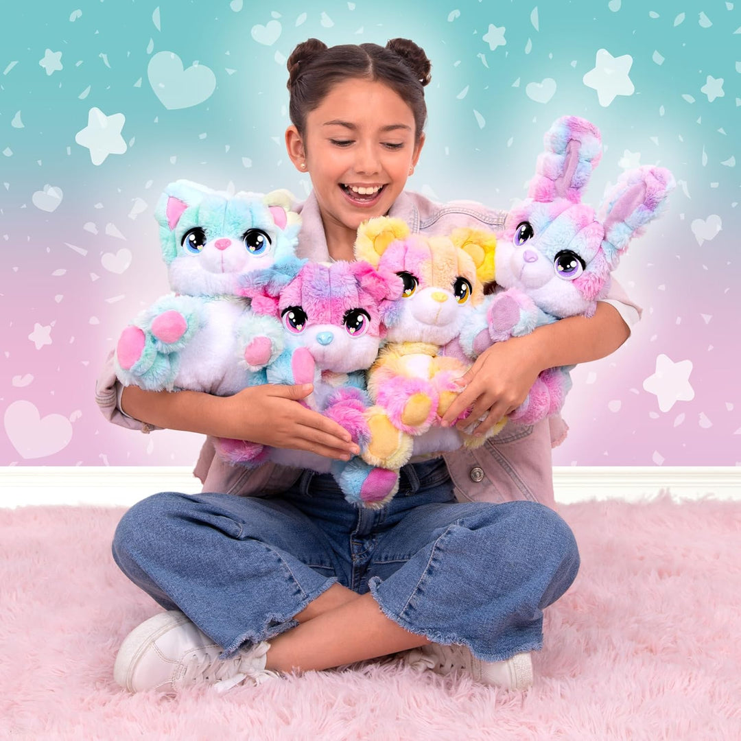 COTTON CUTIES, Überraschungs-Kuscheltiere, Zuckersüsse duftende Plüschtiere, die wie Zuckerwatte Aus