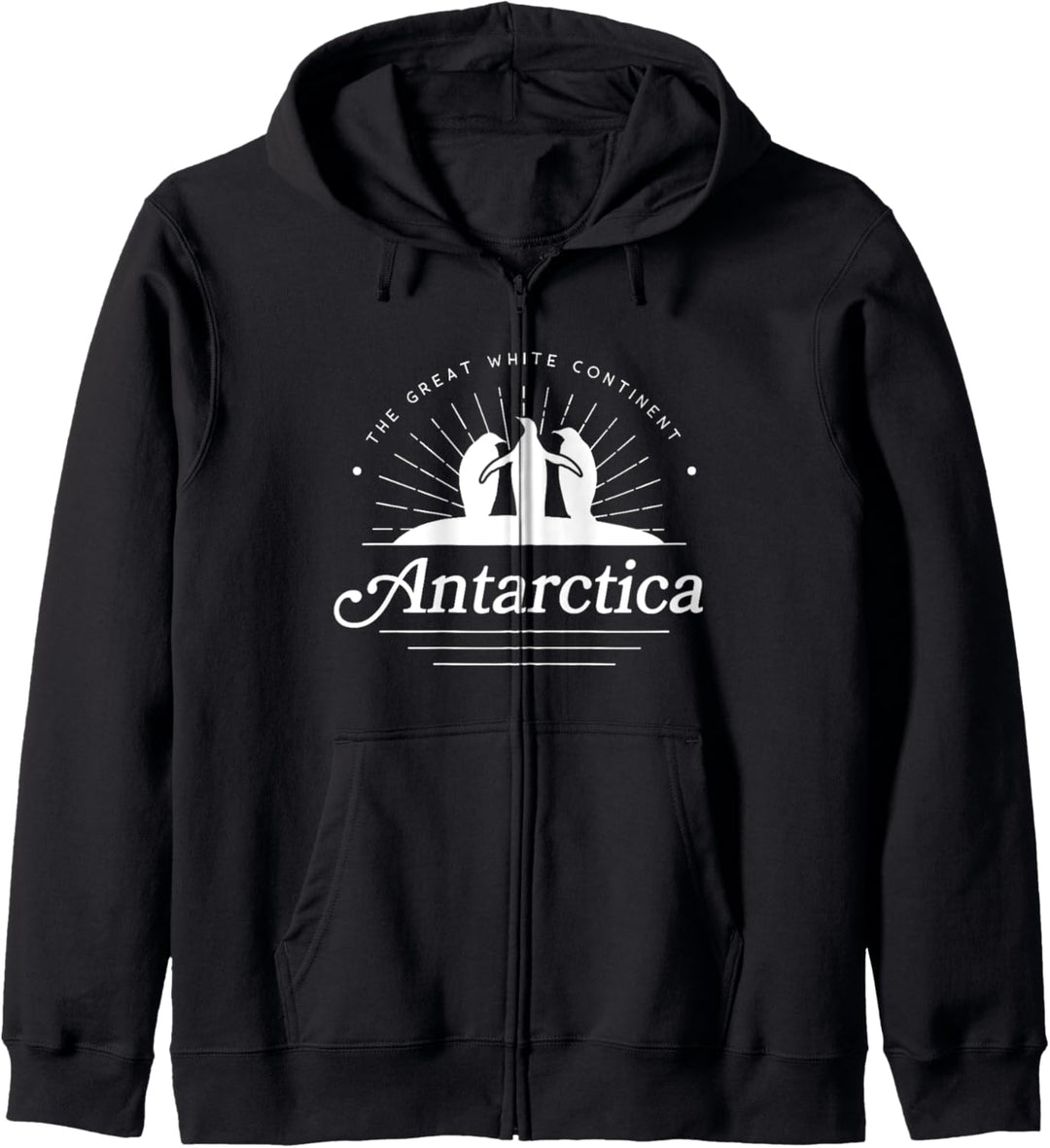 Pinguine in der Antarktis Kapuzenjacke