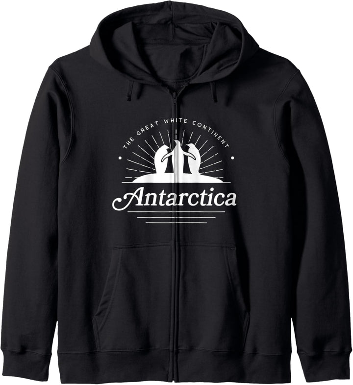 Pinguine in der Antarktis Kapuzenjacke