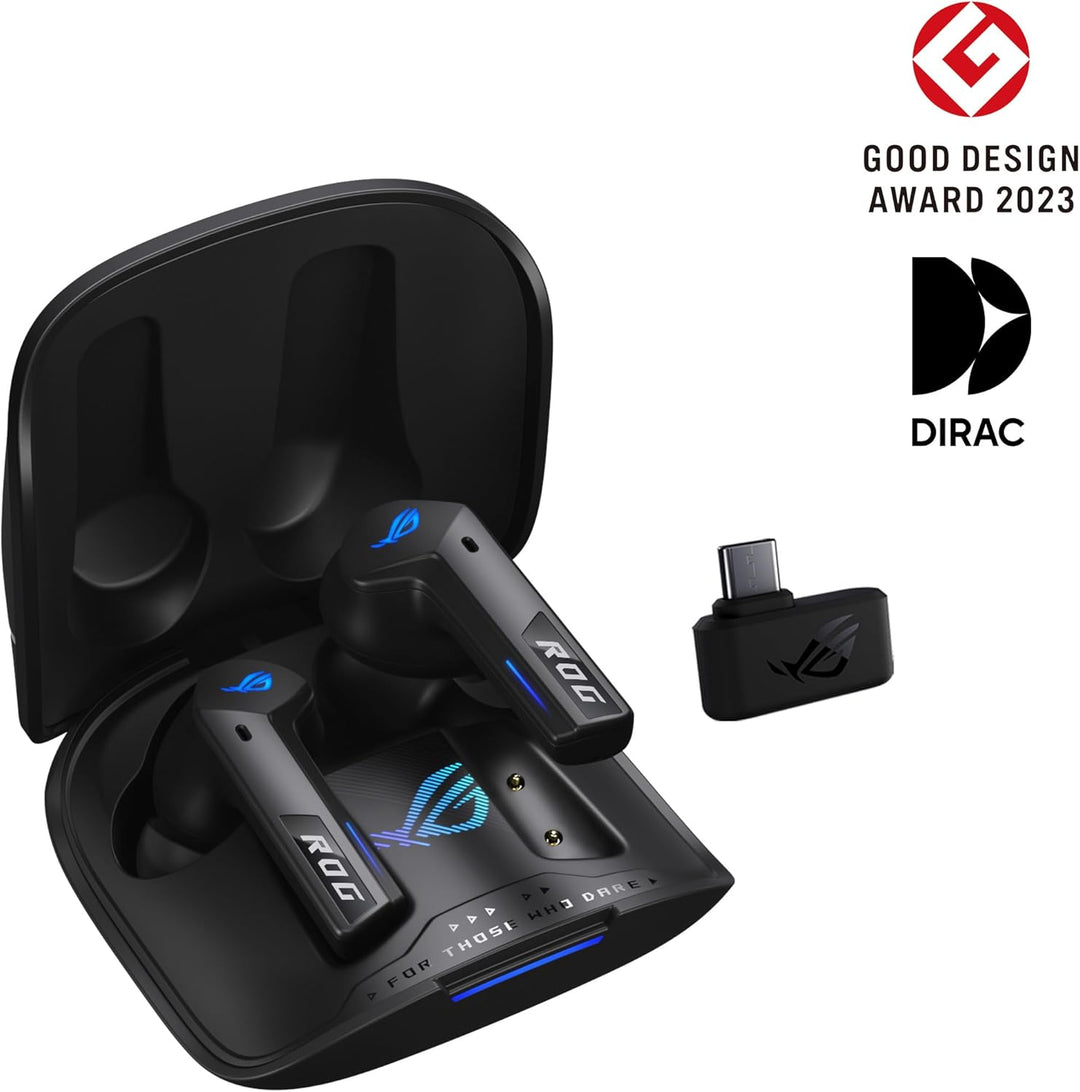 ASUS ROG Cetra True Wireless SpeedNova Black RGB In-Ear Gaming Kopfhörer (ROG SpeedNova Wireless-Tec