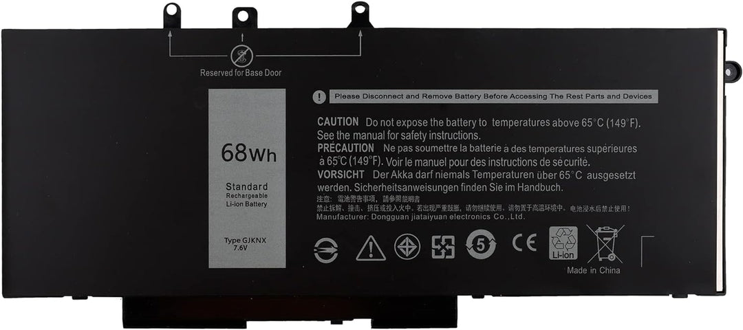 Swark Laptop Akku GJKNX Replacement Komplett with Latitude 5480 5580 5280 5590 5490 E5480 E5580 E549