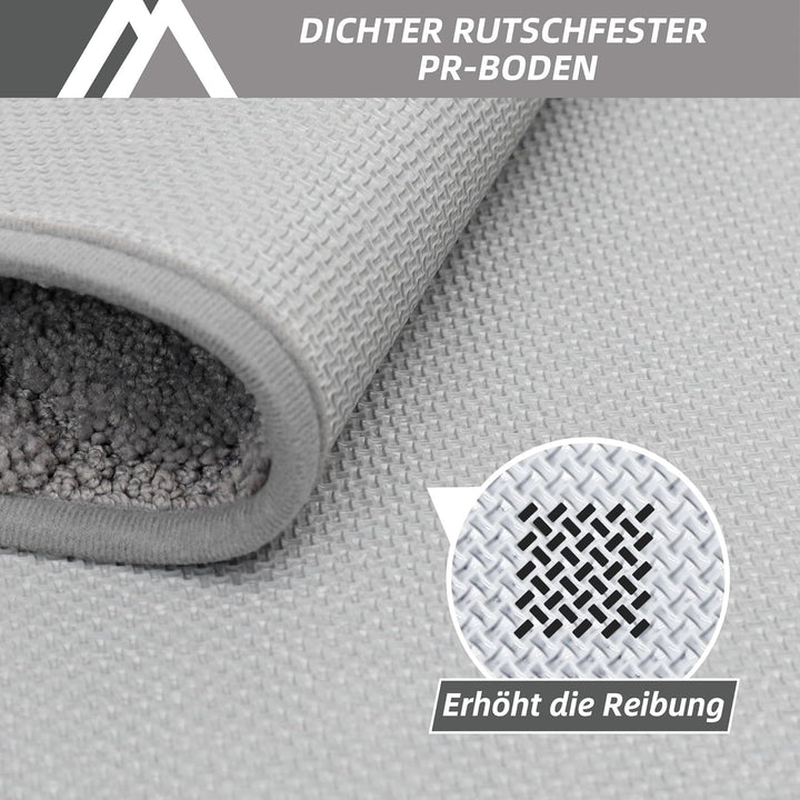 COSY HOMEER Fussmatte Innen 60 x 90 cm, Schmutzfangmatte Waschbar 1,5 cm Dicke, Eingangsteppich Saub