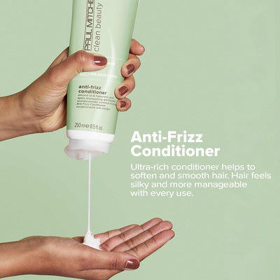 Paul Mitchell Clean Beauty Smooth Anti-Frizz Conditioner – Vegane Pflege-Spülung Für Geschädigtes Ha