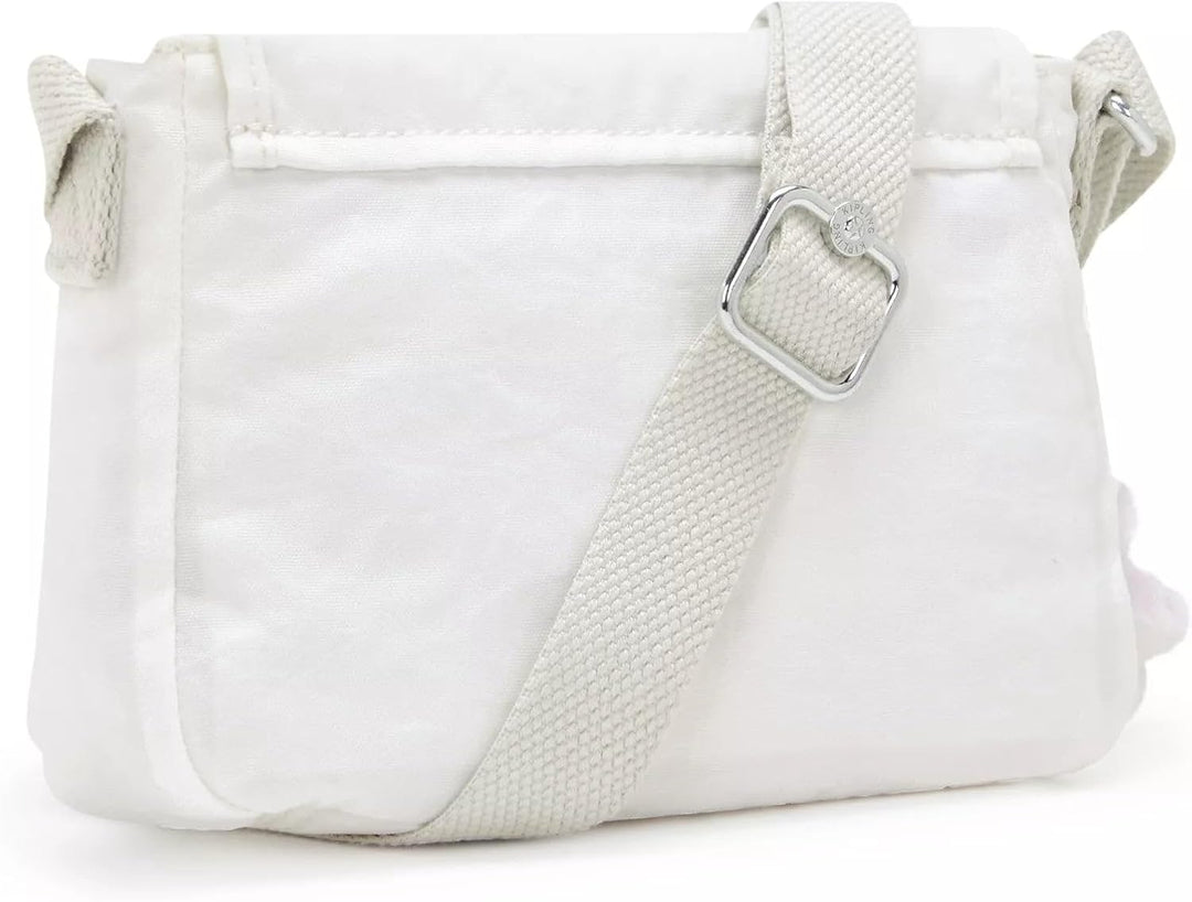 Kipling Damen Sabian U Umhängetasche 14.25''L x 14.25''H x 4''D Pure Alabaster, 14.25''L x 14.25''H